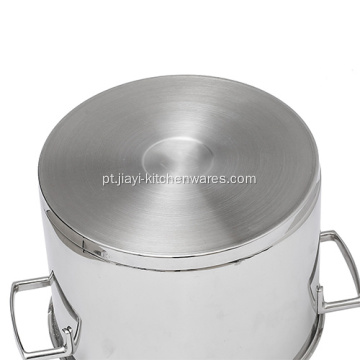 Venda quente 5 unidades de potes de aço inoxidável para cozinha